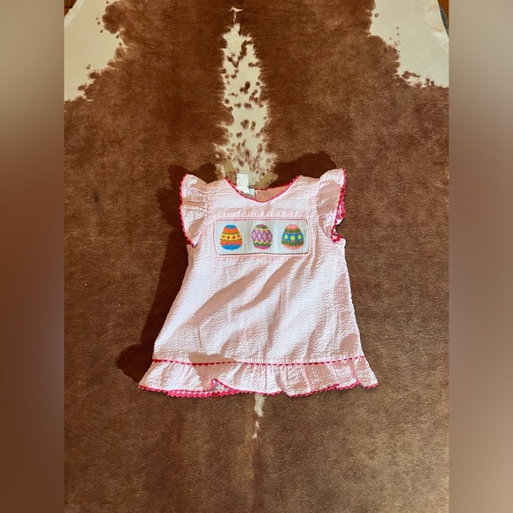 Little Threads toddler girls dress/shirt for Easter 
size 4T - Picture 1 of 3